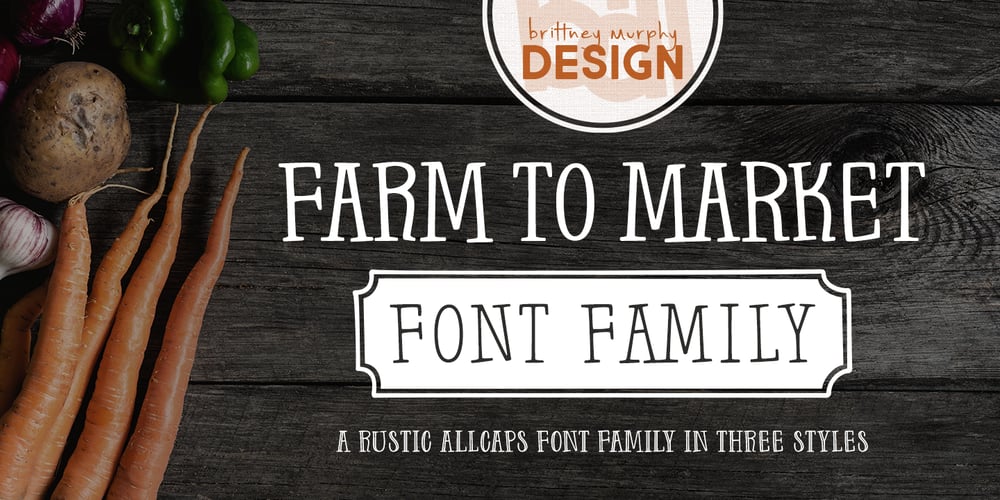 Farm to Market font