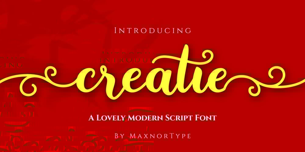 Creatie font