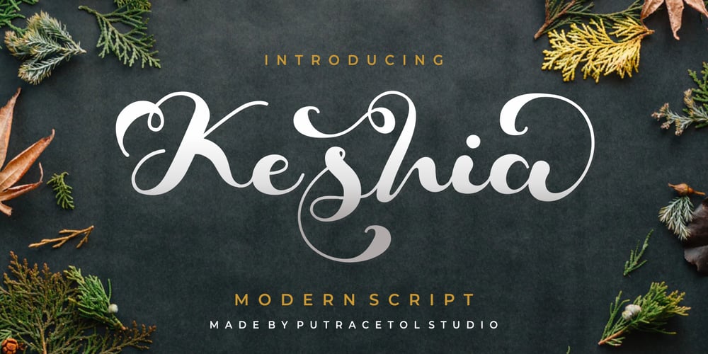 Keshia font