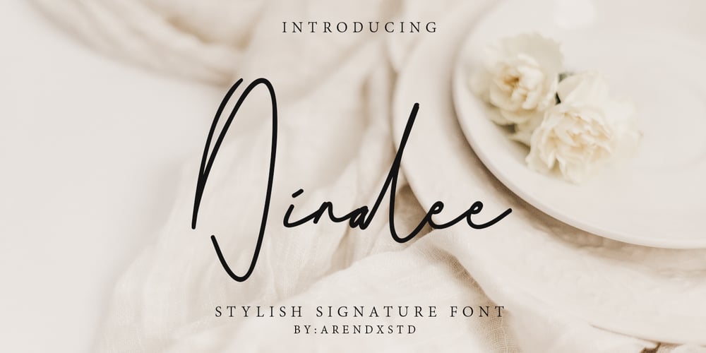 Dinalee font