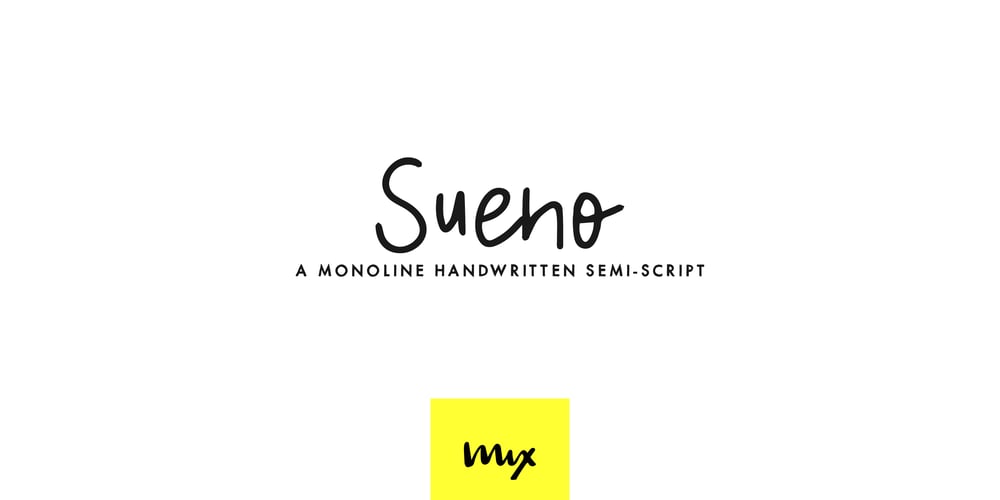Sueno font