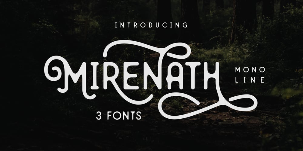 Mirenath font