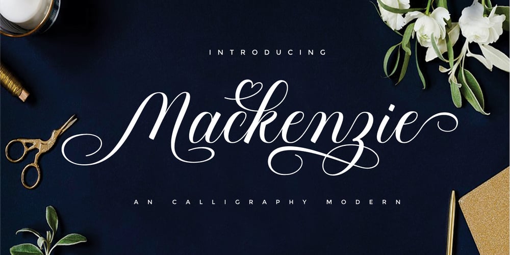 Mackenzie font
