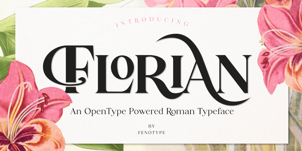 Florian font