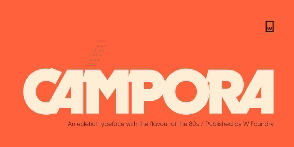 Campora font