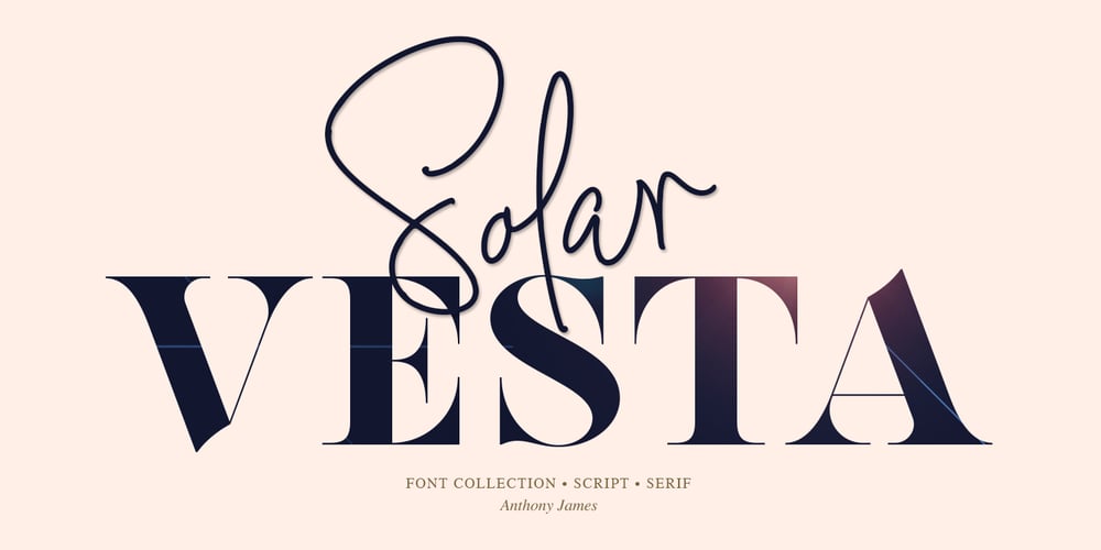 Solar Vesta font
