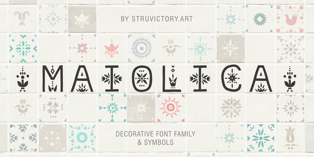 Maiolica font