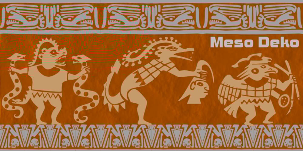 Meso Deko font