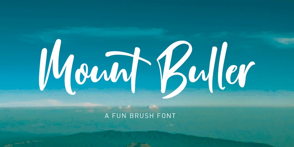 Mount Buller font