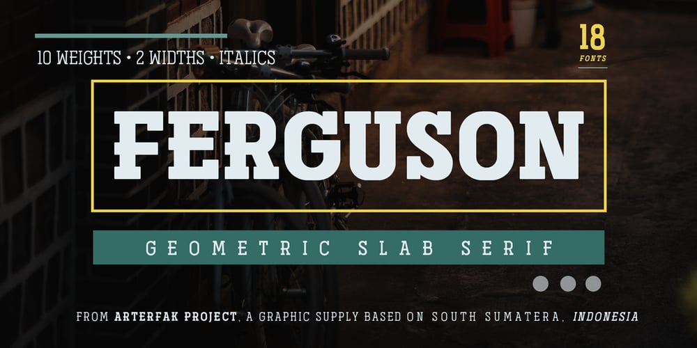 Ferguson font