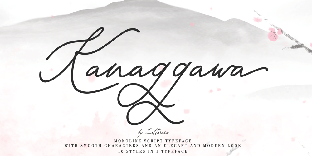 Kanaggawa font