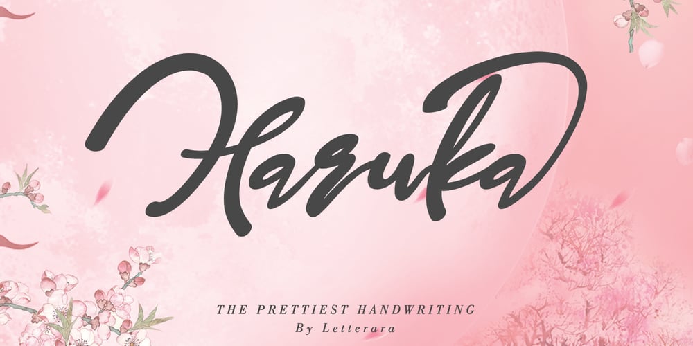 Haruka font