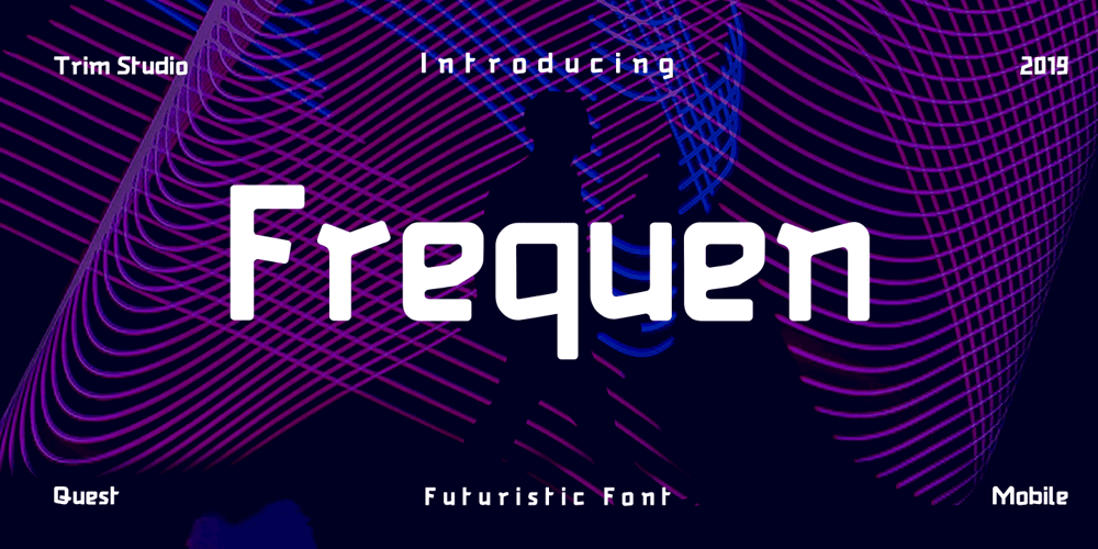 Frequen font