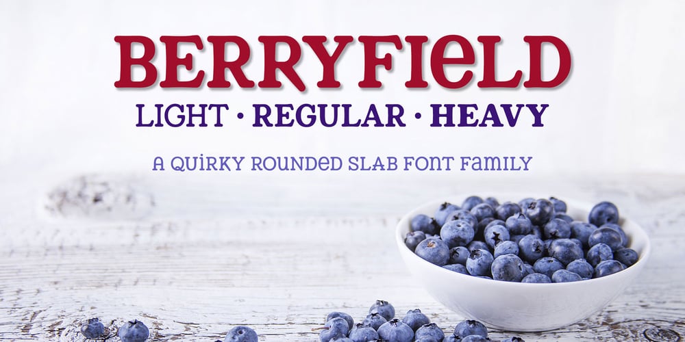 Berryfield font