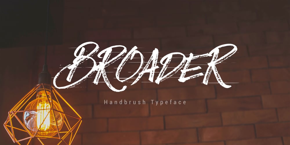 Broader font