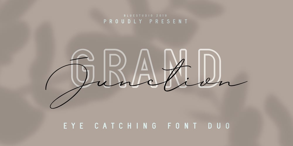 Grand Junction font