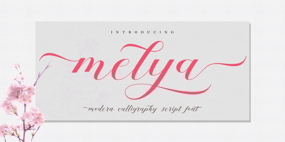 Melya font