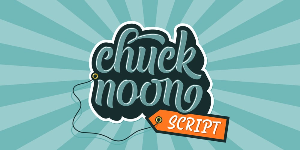 Chuck Noon Script font