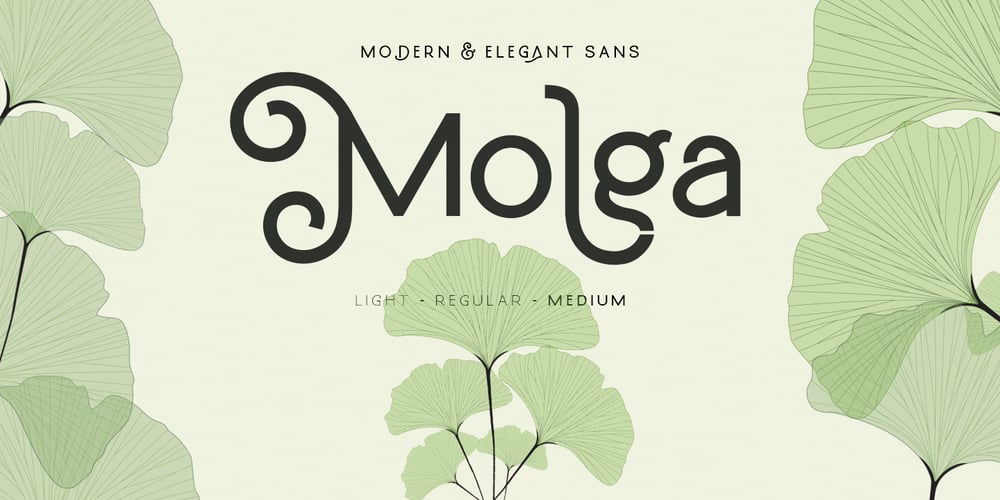 Molga font