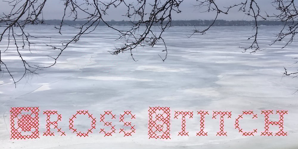 Cross Stitch font
