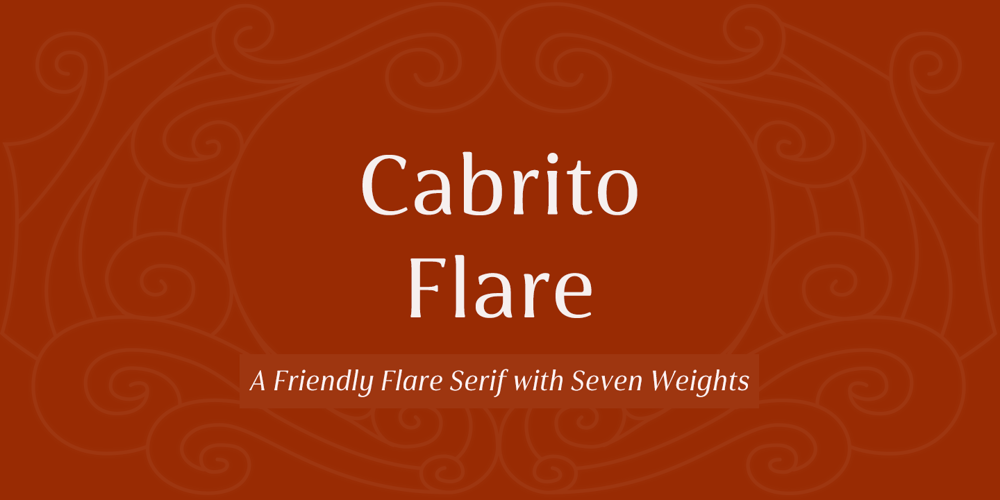 Cabrito Flare font