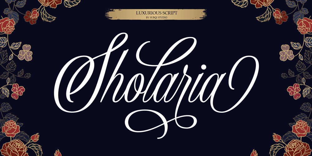 Sholaria font