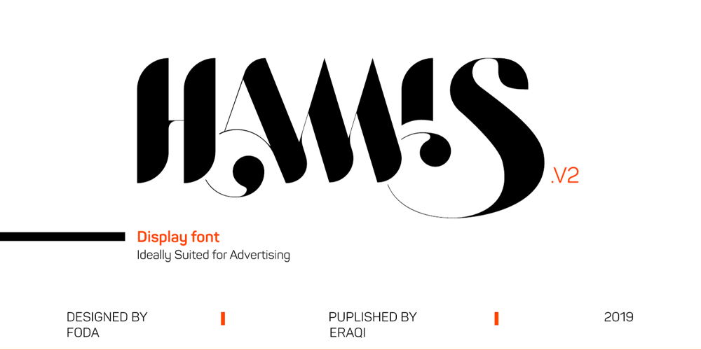Hamis Vol 2 font