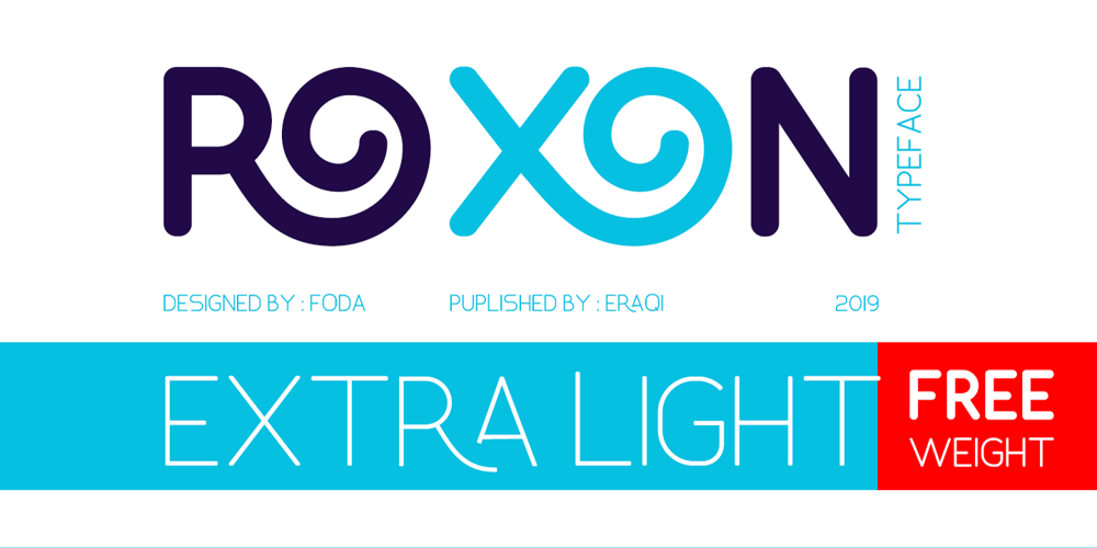Roxon font