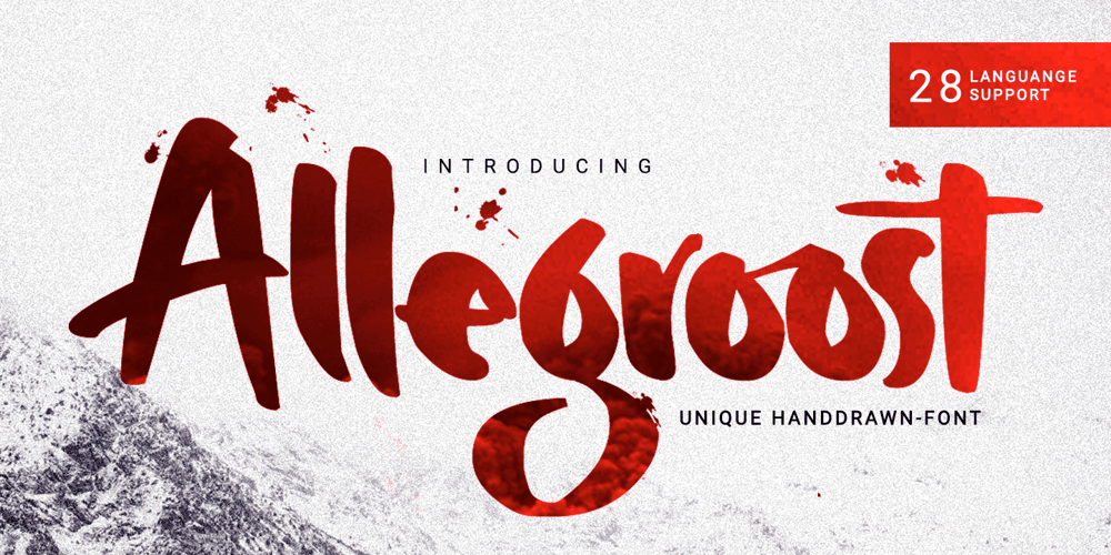 Allegroost font