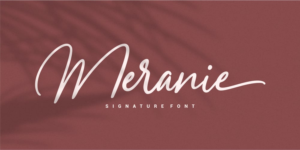 Meranie font