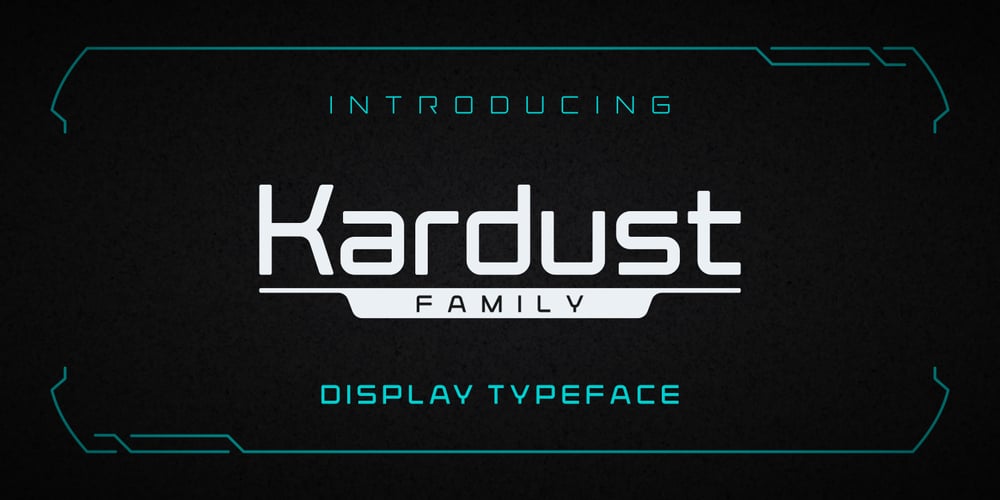 Kardust font