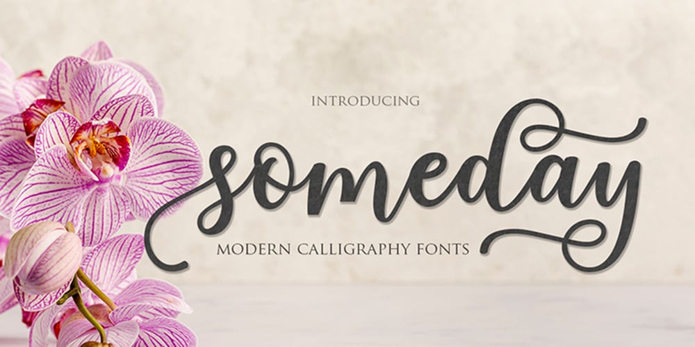 Someday font