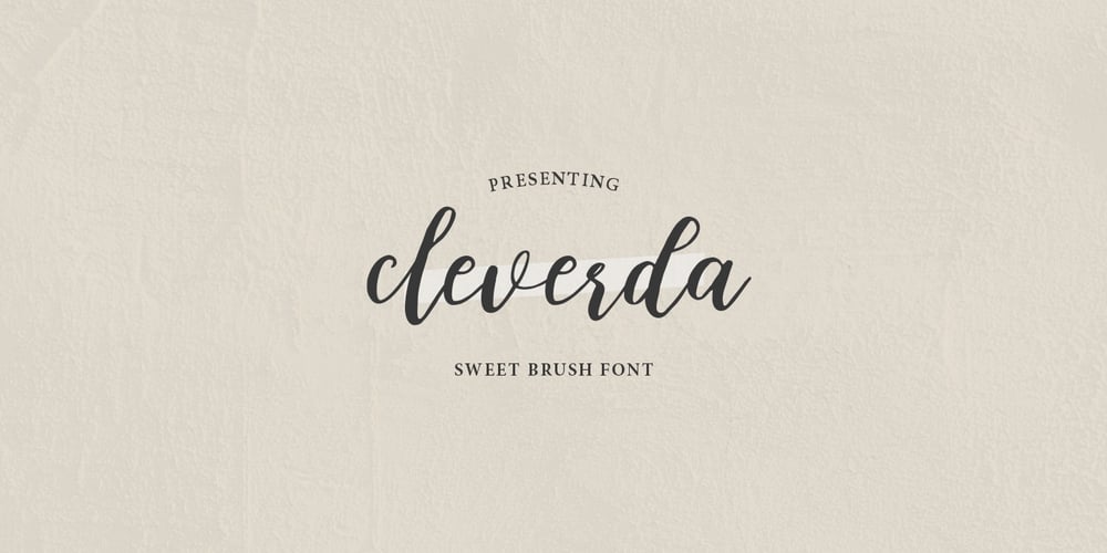 Cleverda font