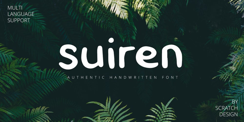 Suiren font