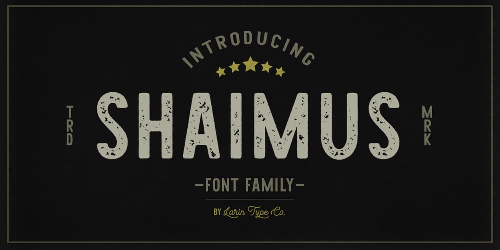 Shaimus font