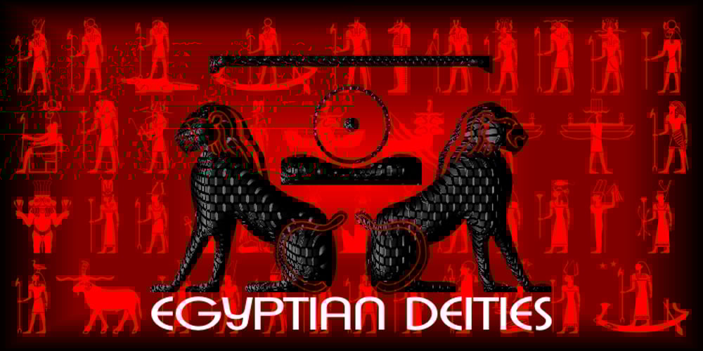 Egyptian Hieroglyphics – Deities font
