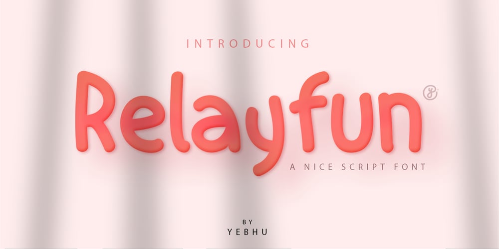 Relayfun font