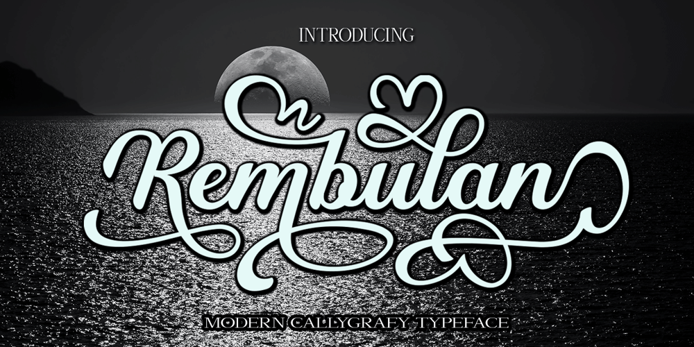 Rembulan font