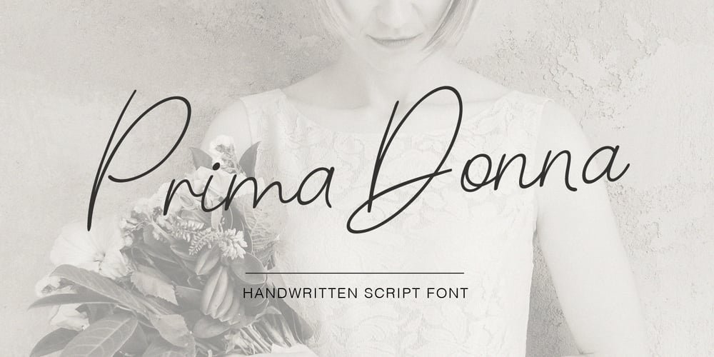 Prima Donna font