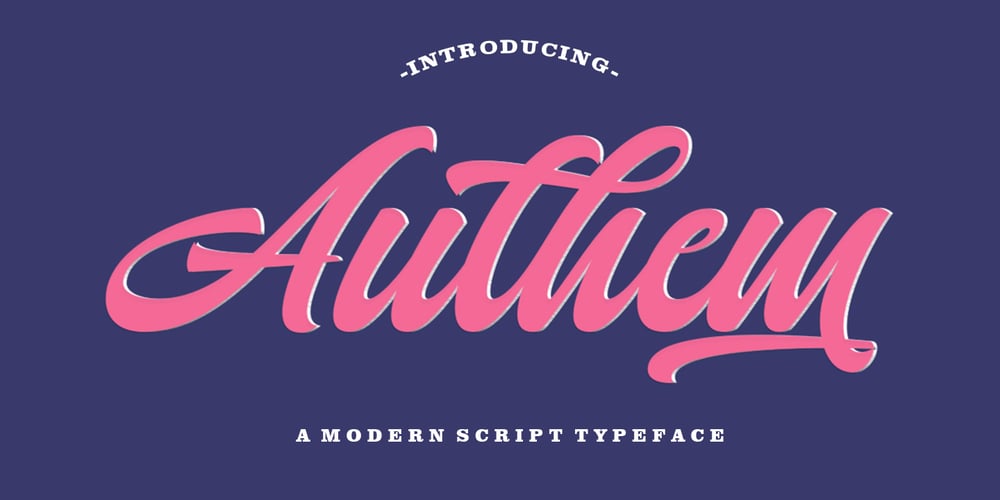 Authem font