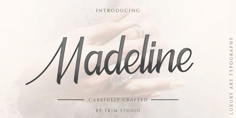 Madeline font