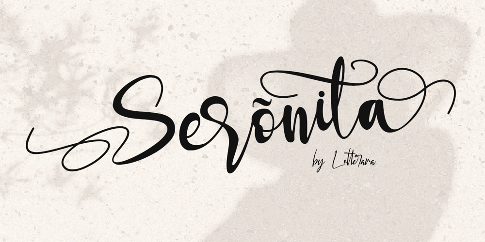 Seronita font