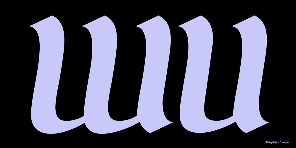 Wu font