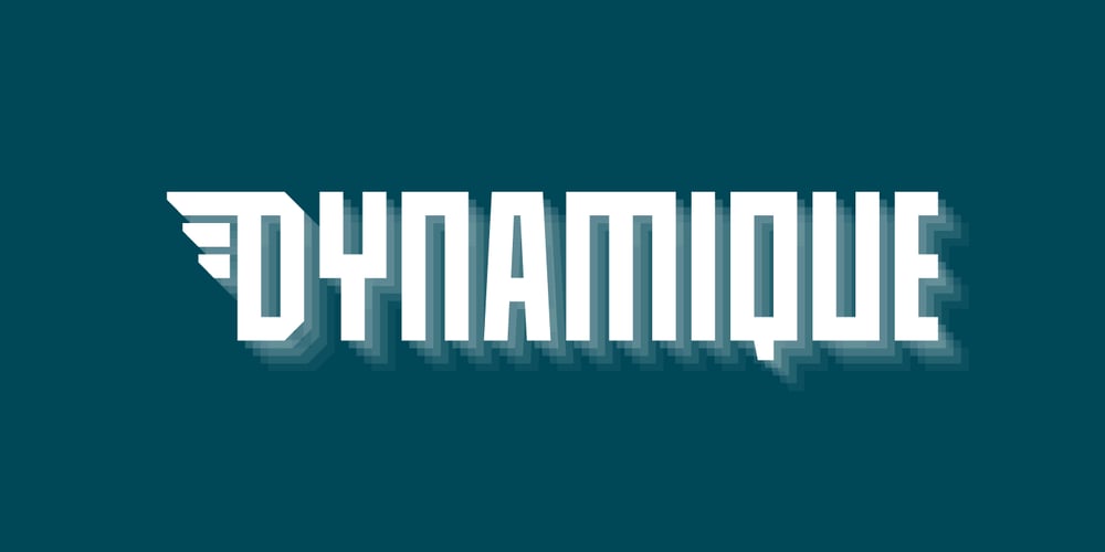 Dynamique font