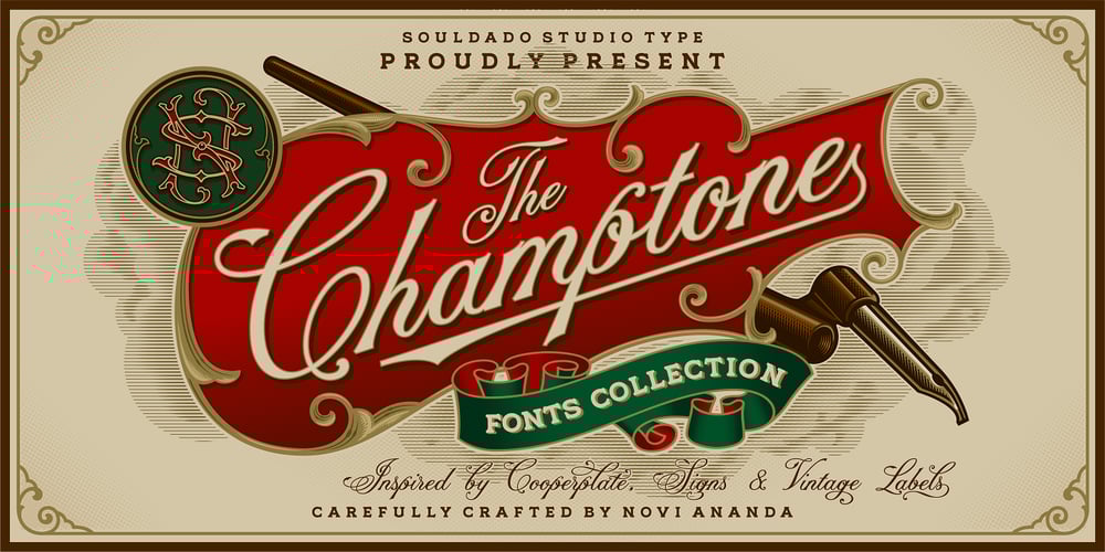 NS Champtone font