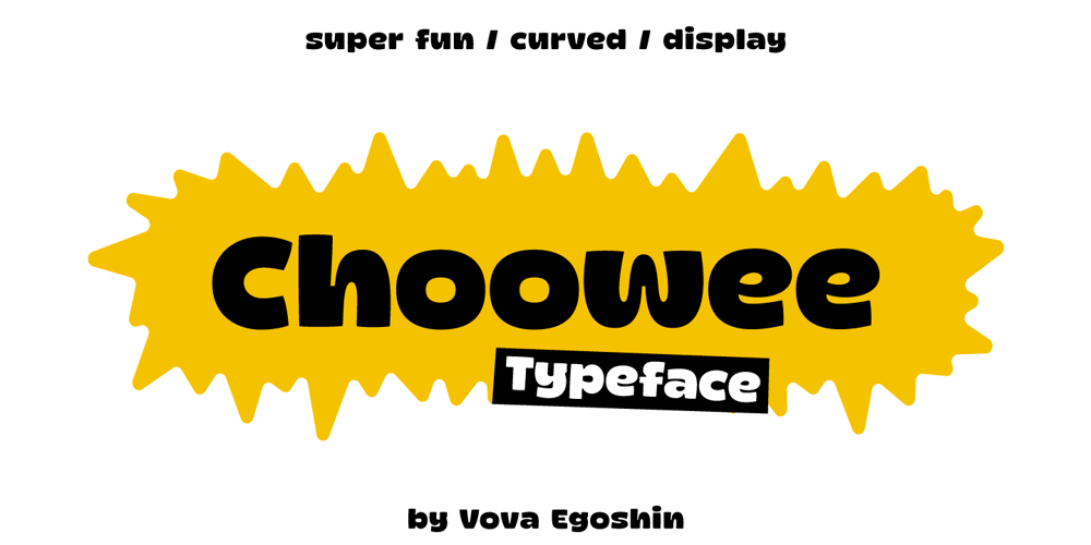 Choowee font