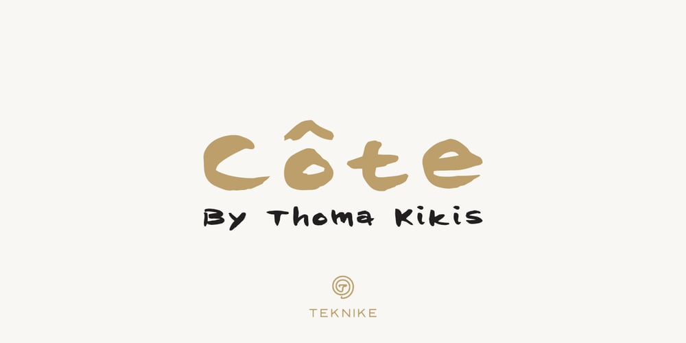 Côte font