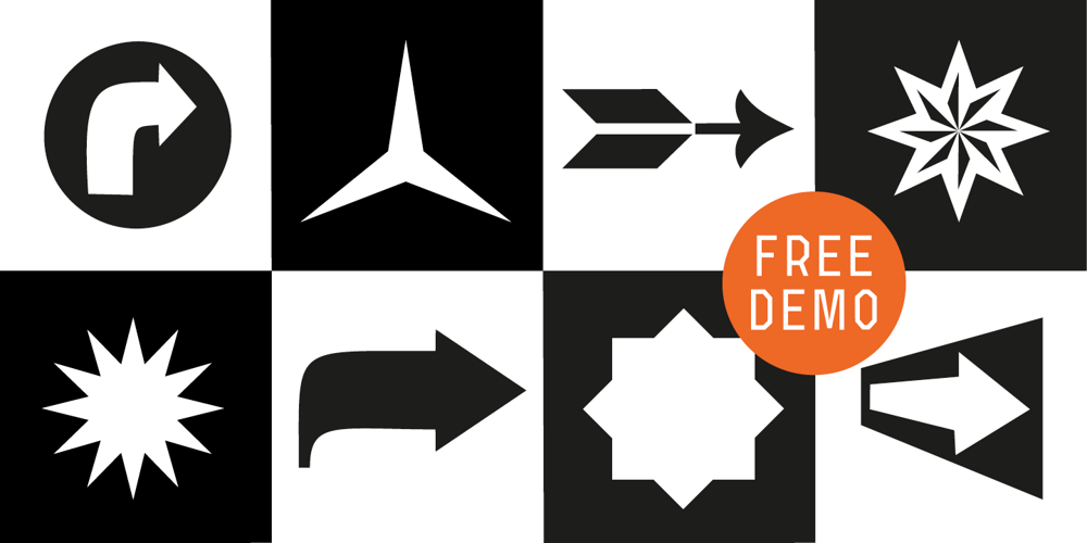 Icons Dingbats Symbols Set font