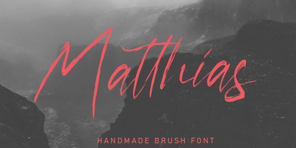 Matthias font