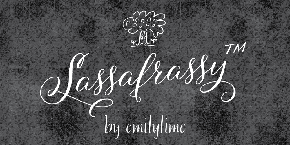 Sassafrassy font